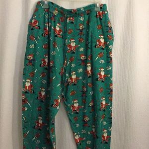 Mens football Xmass lounge pants